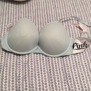 Pink bra